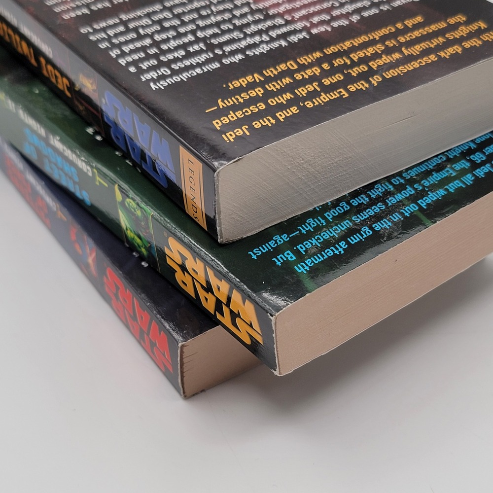 Michael Reaves Star Wars Coruscant Nights Trilogy Paperback‎ Legends Lot Good - Picture 12 of 15